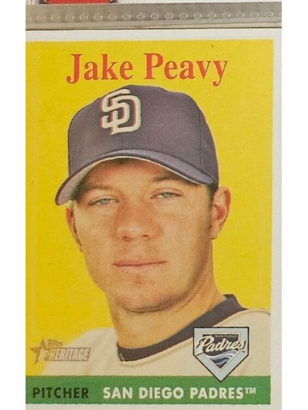 2007 Topps Heritage #352 Jake Peavy NM-MT Padres